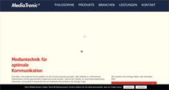 Desktop Screenshot of mediatronic.eu
