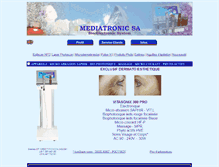 Tablet Screenshot of mediatronic.ch