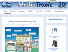 Tablet Screenshot of mediatronic.de